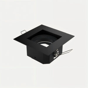 Lámpara de Techo Luminaria Cuadrado Orientable Interior Chapa de Acero - Image 1