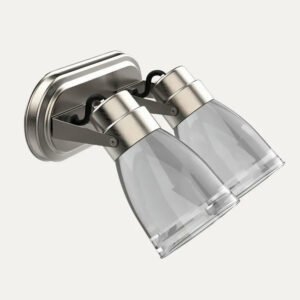 Cabezal Tulipan PVC 2 Luces
