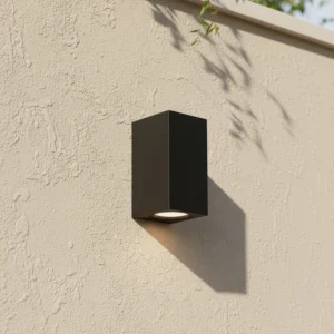 Apliques de Pared Exterior | Bidireccional | Moderno | Negro | IP54 - Image 1