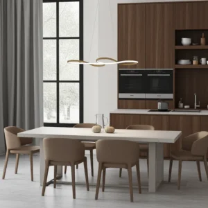 Colgante Dorado Moderno 100cm | Iluminación Cálida 3000K - Image 3