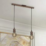 Colgante VINTAGE de 2 luces 586x35mm