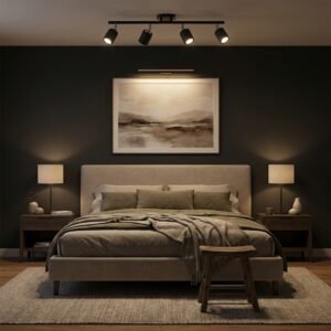 Plafón Astoria Barral Direccional en Metal Negro (GU10) - Image 4