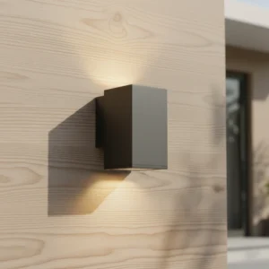 Apliques de Pared Exterior Moderno | Aluminio Negro | IP54 | GU10 - Image 1