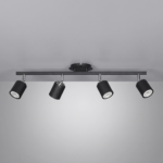 Riel Melides — Direccional metal negro GU10