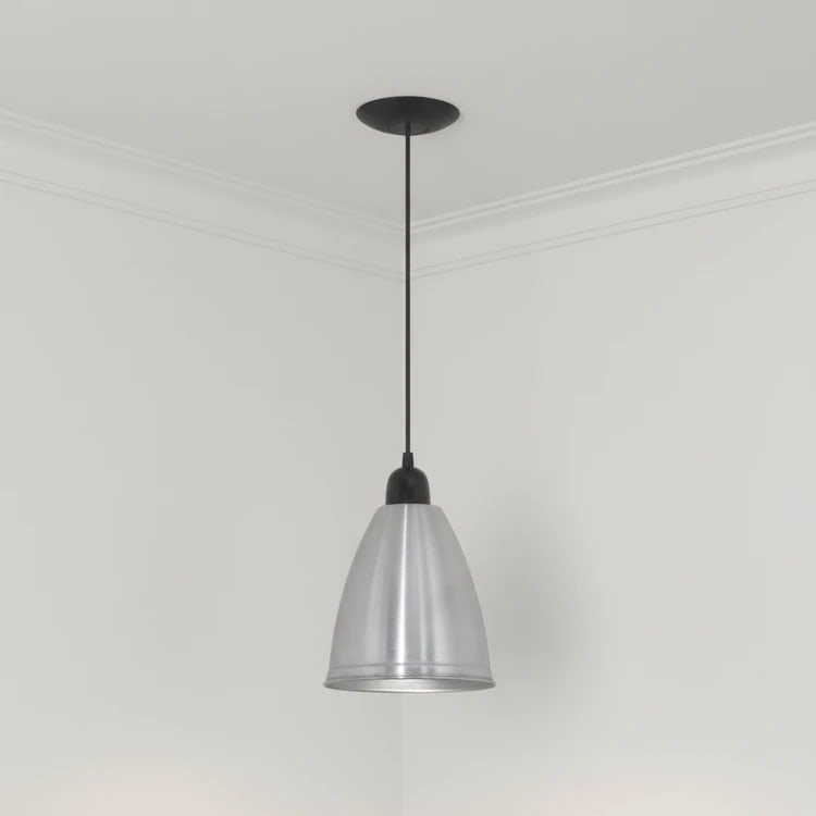 Colgante BALA de aluminio, diseño moderno ideal para cocina, comedor o dormitorio.