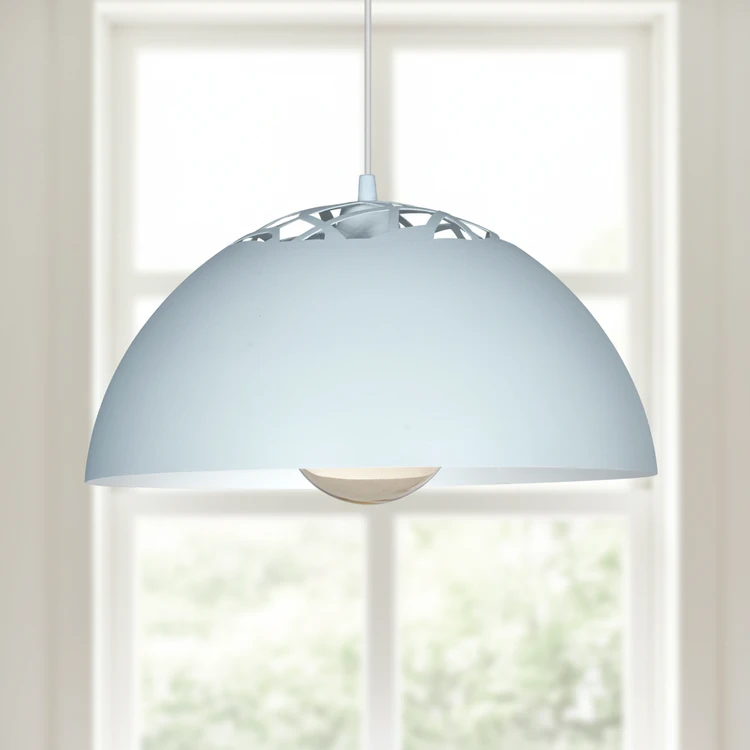 Colgante FRIAS de chapa, lámpara colgante moderna de diseño minimalista ideal para comedor o cocina.