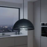 Colgante LEON de chapa, lámpara colgante moderna de diseño para comedor, dormitorio o cocina.