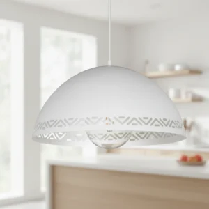 Colgante LEON de chapa, lámpara colgante moderna de diseño, ideal para comedor o cocina.