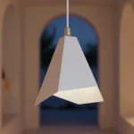 Lámpara Colgante TRAPANI | Moderna | Diseño Geométrico | Ideal Cocina, Comedor y Dormitorio