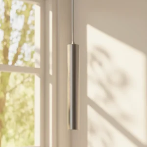 Colgante TUBO de metal, diseño moderno ideal para comedor o cocina.