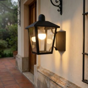 Aplique Exterior Cádiz Farol Vintage en Hierro Negro (E27) - Image 1