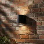 Apliques de Pared | Exterior Moderno Doble Luz | Negro IP54