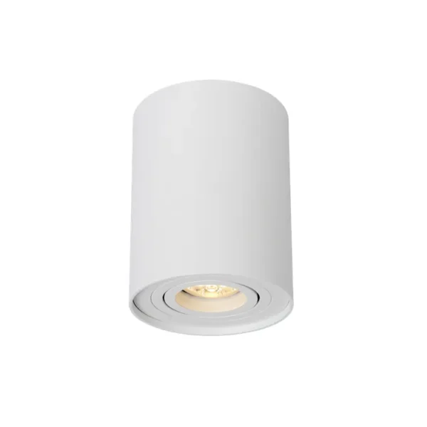Plafón Daumesnil — Orientable aluminio blanco GU10 — Detalle | Lampamac