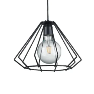 Lámpara de Techo Colgante JAULA DIAMANTE Interior Hierro - Image 2