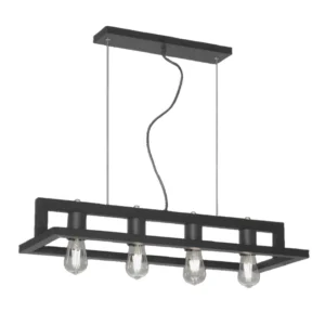 Lámpara de Techo Colgante CARTAGENA Hierro Interior Cocina Comedor Living Dormitorio - Image 2