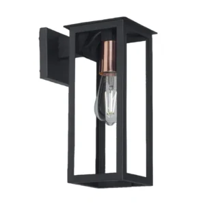 Farol NOVARA Vintage Exterior | Hierro | Pared | 31.5cm - Image 2