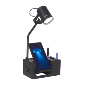 Velador Moderno PAVIA | 1xGU-10 | 38cm | Negro - Image 2