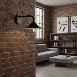 Aplique de Pared BERLIN Industrial Negro Mate para Interior - 1 Luz - Image 2