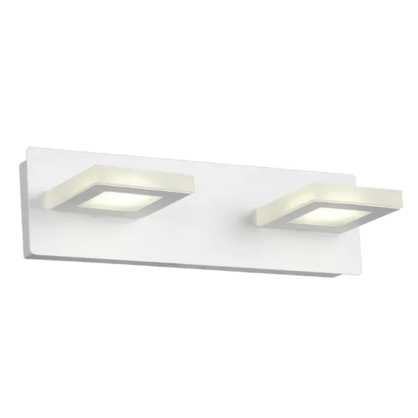 Aplique Charlottenburg — Minimalista metal blanco LED — Ambiente | Lampamac