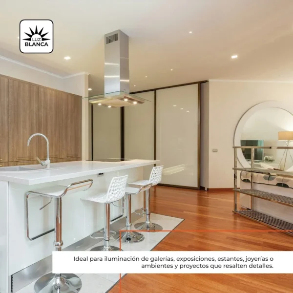 Lámpara Led Dicroica 6.5w MR16 Luz Fria — Vista 7 | Lampamac
