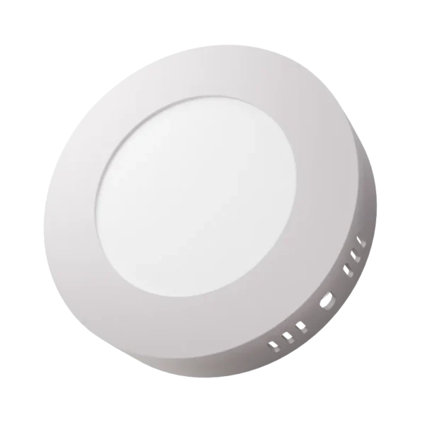 Plafón de Sobreponer 6w Blanco Redondo Luz Fria — Vista 4 | Lampamac