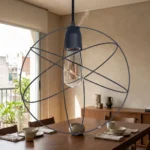 Colgante Atelier — Esfera industrial metal E27 | Lampamac