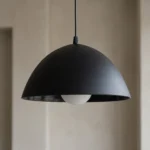 Colgante Lacunare — Semiesférica PVC moderno E27