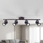 Plafon Auberon — Metal moderno interior de cuatro luces (LED)