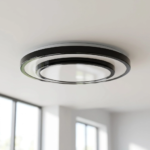 Plafon Vérenoy — Acrílico moderno, luz integrada (LED)