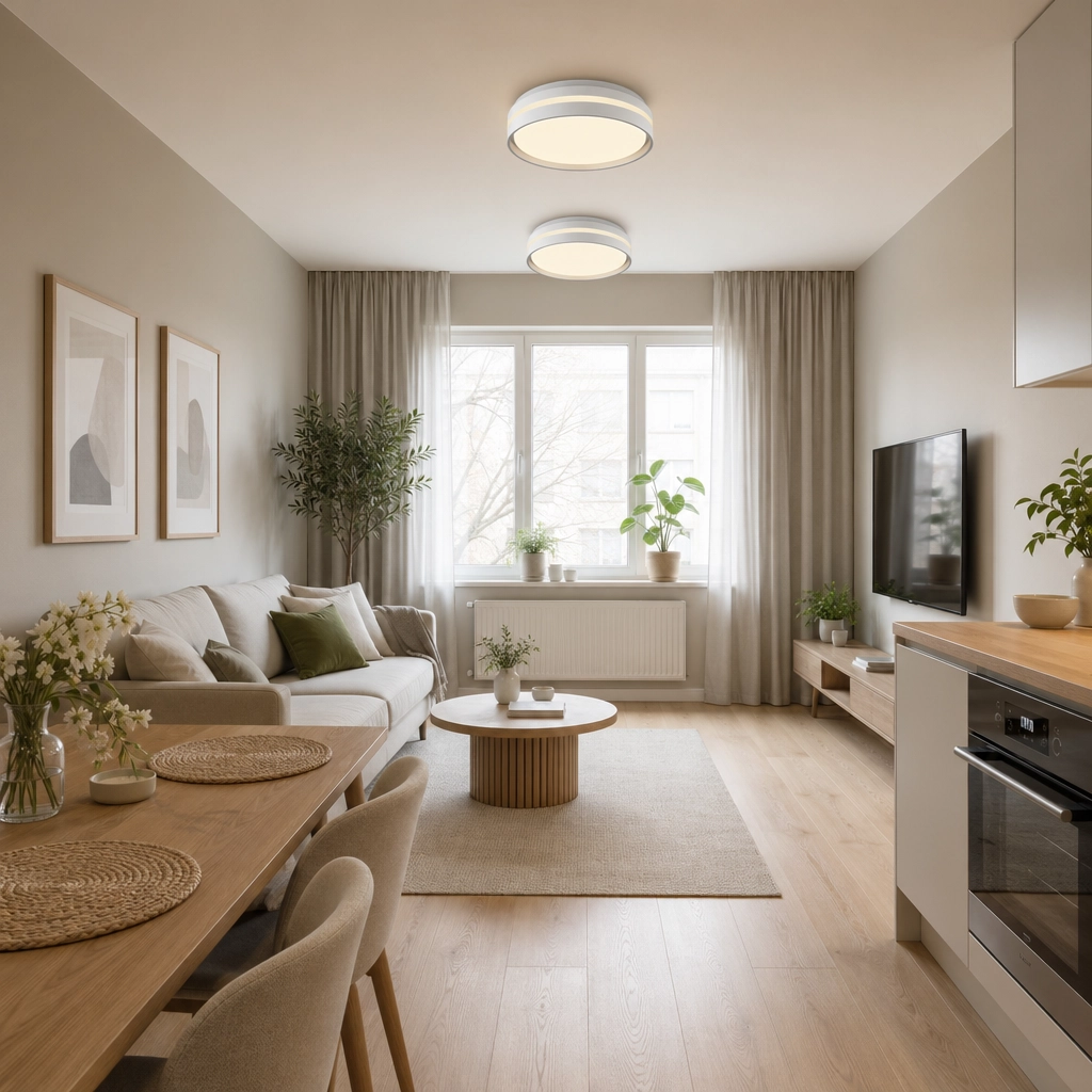 Plafon Lamparas de Techo MARKAS-L4812B - Imagen ambiente principal | Lampamac