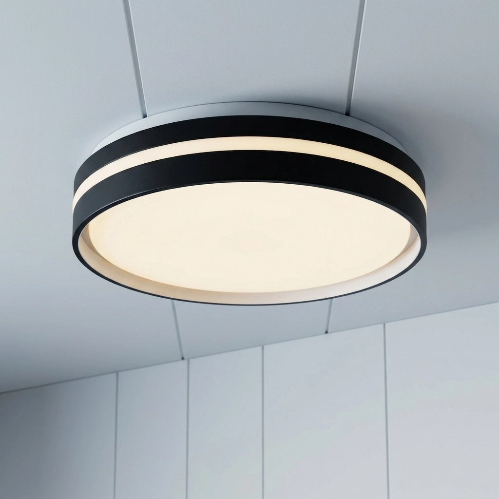 Plafon Lamparas de Techo MARKAS-L4812N - Vista de estudio | Lampamac