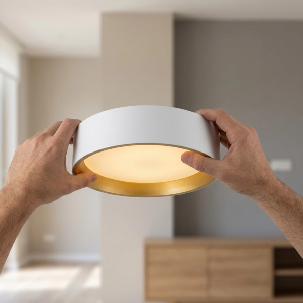 Plafon Lamparas de Techo MARKAS-L7112B - Dimensiones | Lampamac