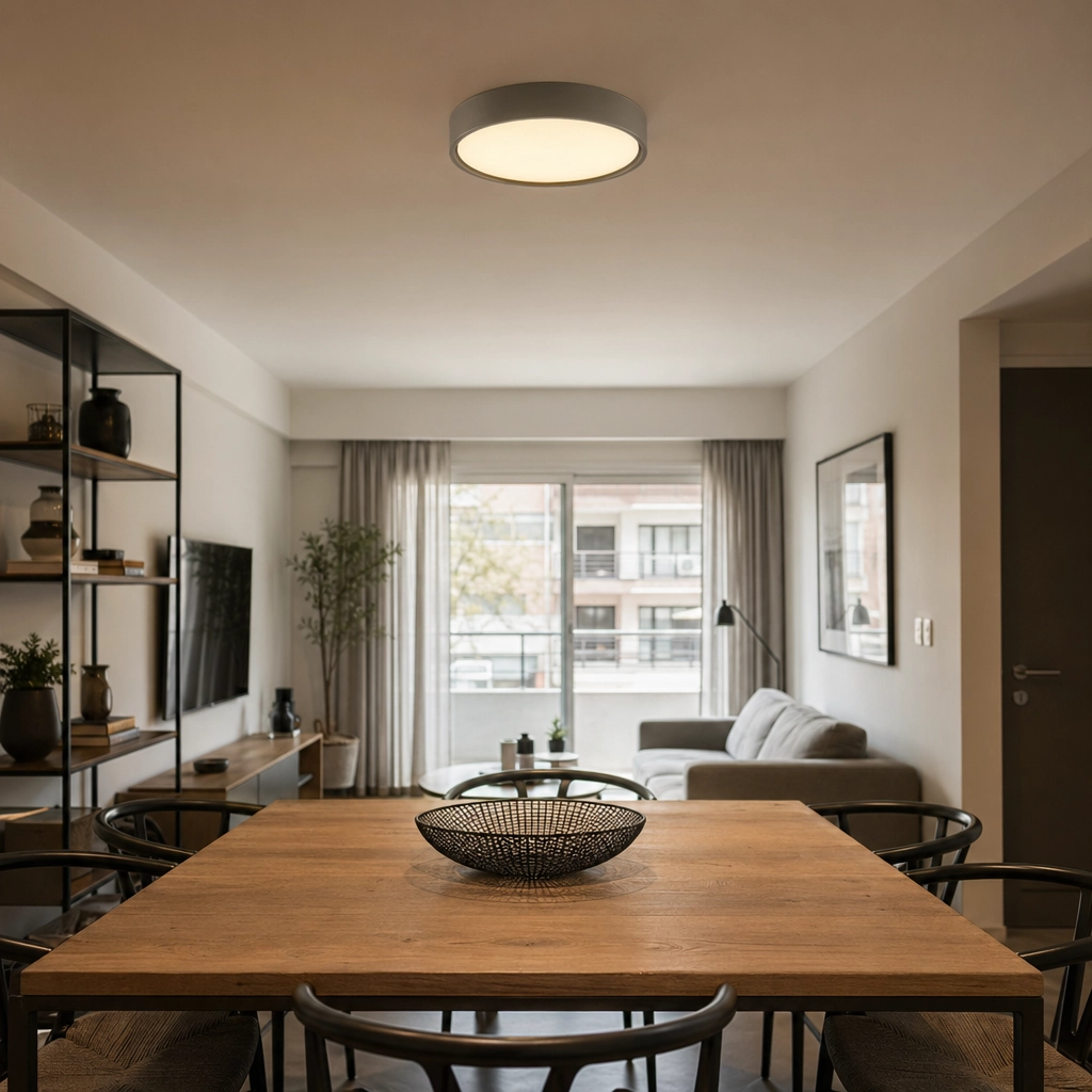 Plafon Lamparas de Techo MARKAS-L7612GS - Ambiente decorado | Lampamac