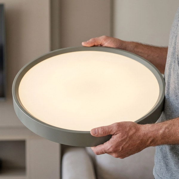 Plafon Lamparas de Techo MARKAS-L7636GS - Dimensiones | Lampamac