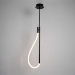 Colgante Florvenne — Metal moderno, luz cálida horizontal (LED)
