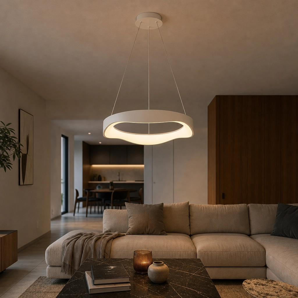 Colgante Lamparas de Techo - Colgante Résvida — Metal, moderno elegante (LED) ambiente decorado | Lampamac