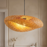 Colgante Nóveline — Bambú Natural, orgánico (LED)