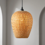 Colgante Valdoria — Bambú Natural, bohemio (LED)