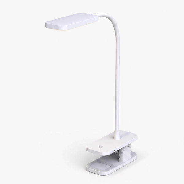 Lampara de Escritorio Lamparas de Mesa - Lámpara De Mesa Malcanéra — Metal y ABS, pinza flexible (LED) detalle | Lampamac