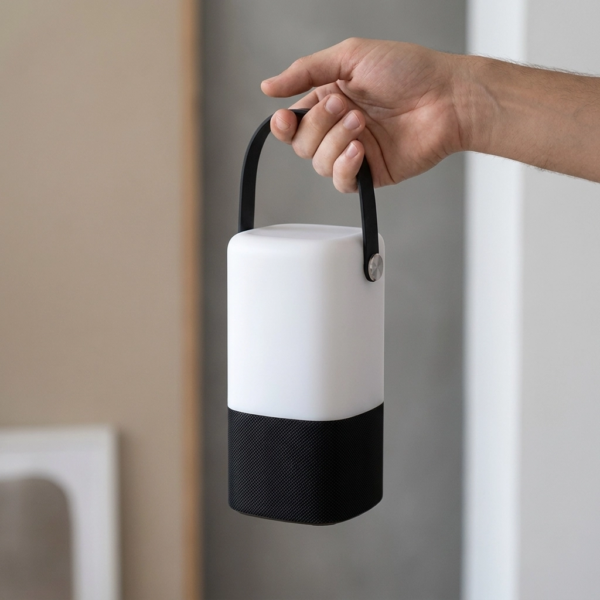Lampara de Escritorio Lamparas de Mesa - Lámpara De Mesa Balcanéra — Metal, compacta con USB (LED) dimensiones | Lampamac