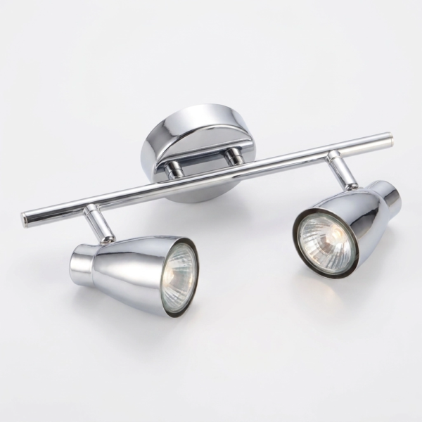 Plafon Lamparas de Pared - Aplique Olivéra — Metal Cromo, moderno (LED) detalle | Lampamac