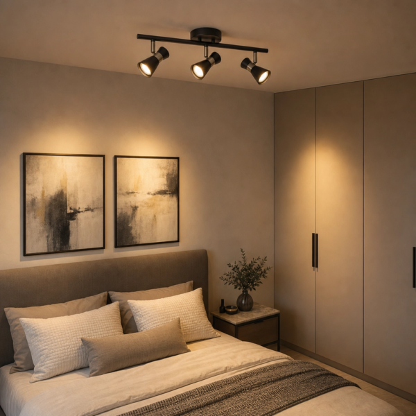 Plafon Lamparas de Pared - Aplique Morvéla — Metal, moderno direccional (LED) ambiente alternativo | Lampamac