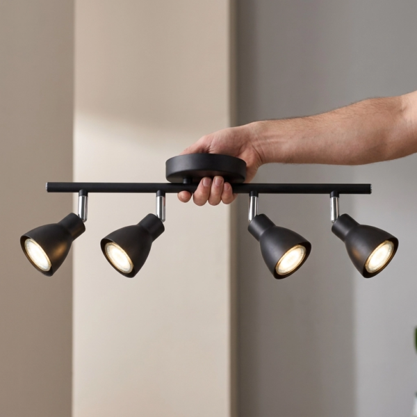 Plafon Lamparas de Pared - Aplique Hërmonne — Metal, minimalista (LED) dimensiones | Lampamac