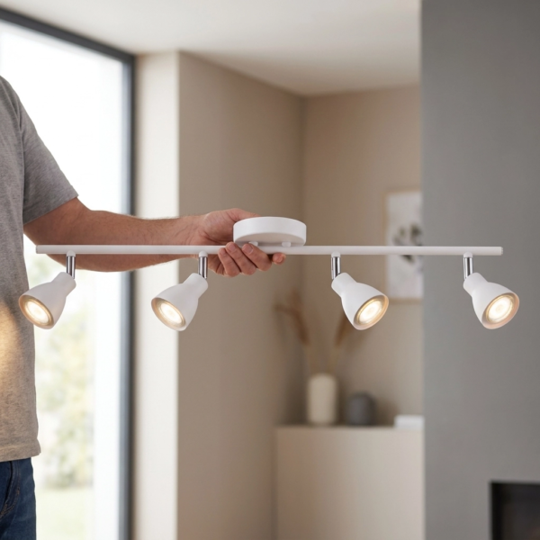 Plafon Lamparas de Pared - Aplique Pelvénia — Metal, minimalista (LED) dimensiones | Lampamac
