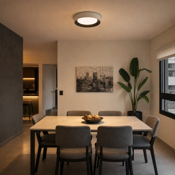 Plafon Lamparas de Techo - Colgante Kelvíra — Metal, moderno con interior dorado (LED) ambiente alternativo | Lampamac