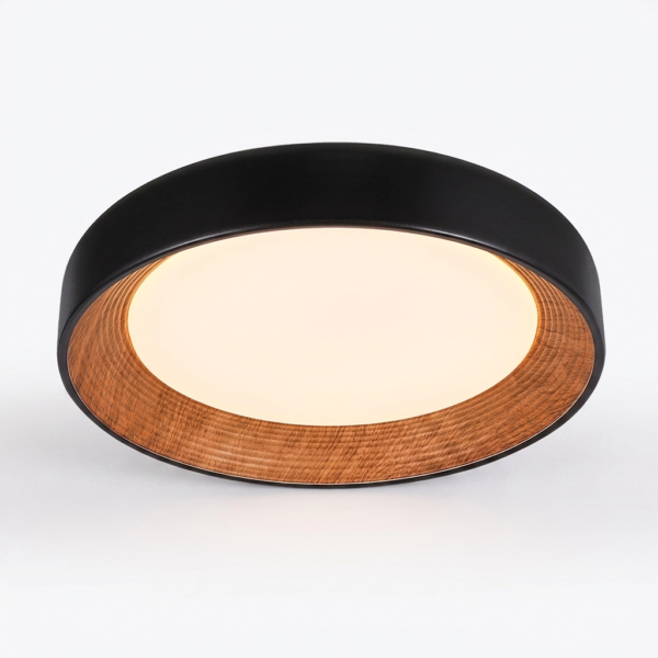 Plafon Lamparas de Techo - Colgante Malventéra — Metal, moderno con interior dorado (LED) detalle | Lampamac