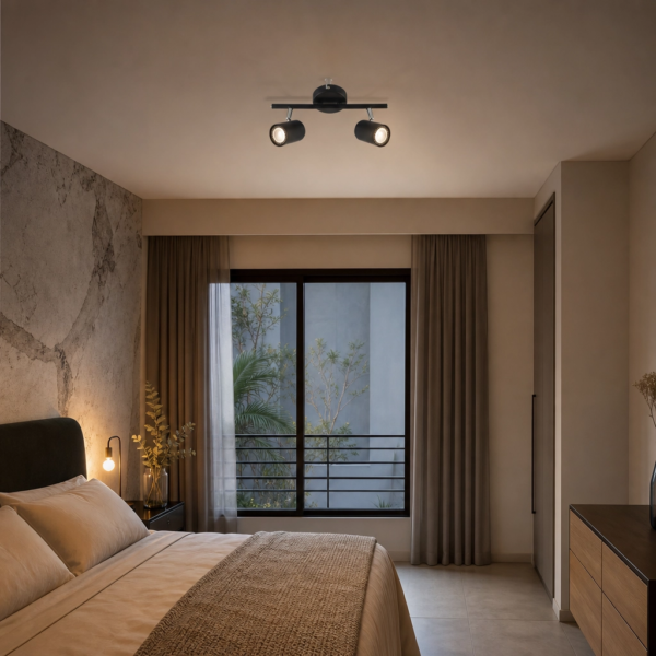 Plafon Lamparas de Techo - Aplique Bermuda — Metal y Cromo, geométrico moderno (LED) ambiente alternativo | Lampamac