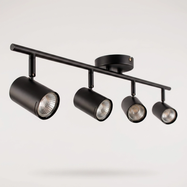 Plafon Lamparas de Techo - Aplique Nërmaine — Metal y Cromo, geométrico moderno (LED) detalle | Lampamac