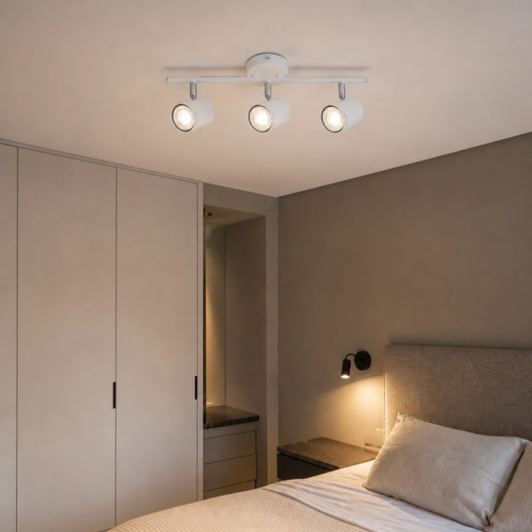 Plafon Lamparas de Techo - Aplique Galvéra — Metal y Cromo, geométrico moderno (LED) ambiente alternativo | Lampamac