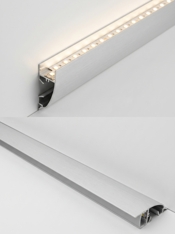 Lampamac Cove 3m Perfil Aluminio Premium — Vista lateral | Lampamac